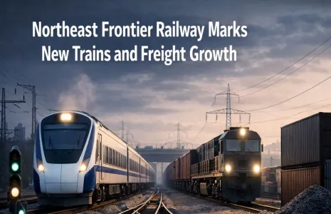 Northeast Frontier Railway Marks New Trains And Freight Growth