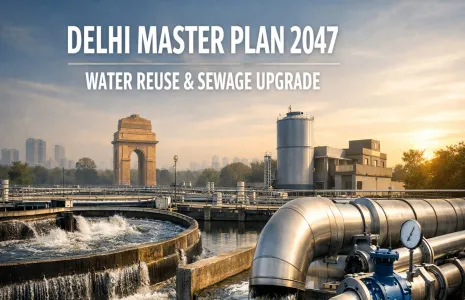 Delhi Master Plan 2047 Targets Water Reuse And Sewage Upgrade