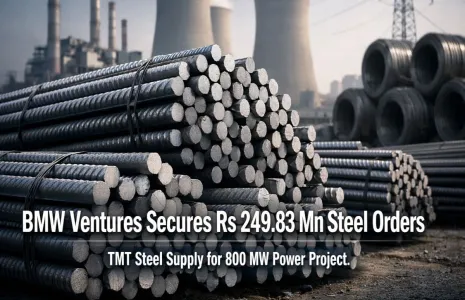 BMW Ventures Secures Rs 249.83 Million (mn) Steel Orders