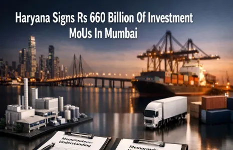 Haryana Signs Rs 660 Billion Of Investment MoUs In Mumbai
