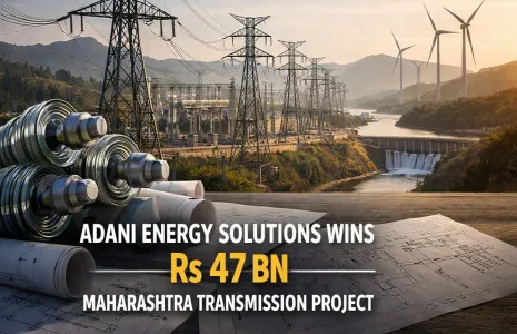 Adani Energy Solutions Wins Rs 47 bn Maharashtra Transmission Project