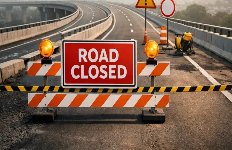 Elevated Delhi Mumbai Expressway Section Closed Again