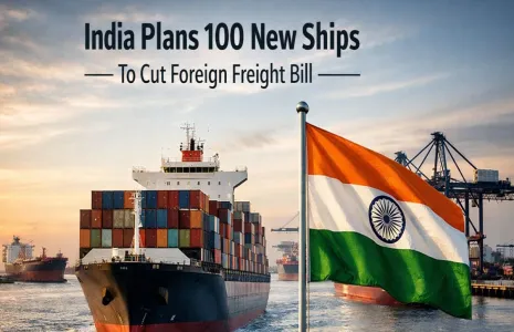 India Plans 100 New Ships To Cut Foreign Freight Bill