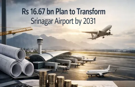 Rs 16.67 bn Plan to Transform Srinagar Airport by 2031