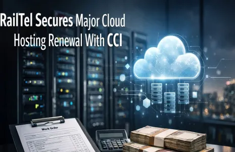 RailTel Secures Major Cloud Hosting Renewal With CCI