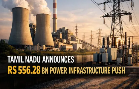 Tamil Nadu Announces Rs 556.28 bn Power Infrastructure Push