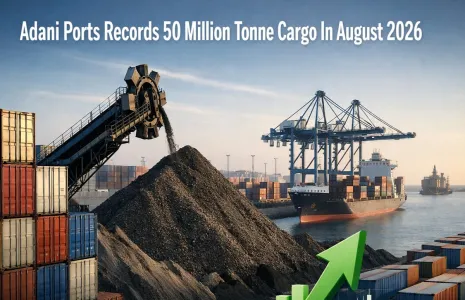 Adani Ports Records 50 Million Tonne Cargo In August 2026