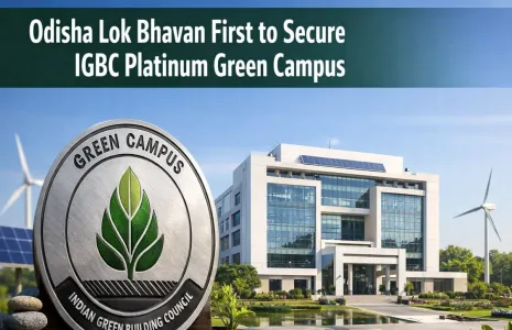 Odisha Lok Bhavan First To Secure IGBC Platinum Green Campus