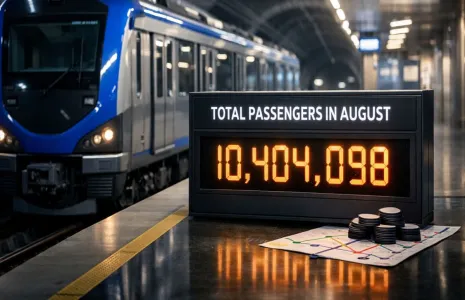 Chennai Metro Records 10.40 mn Passengers In August