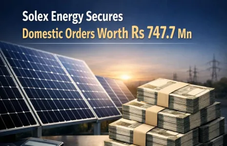 Solex Energy Secures Domestic Orders Worth Rs 747.7 mn