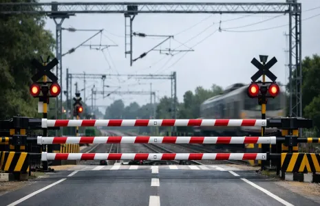 Pandeshwar Level Crossing to Get Double Boom Barrier for Four-Lane Traffic