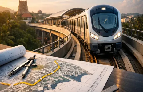 Thiruvananthapuram Metro Revised Plan For 31 km Corridor