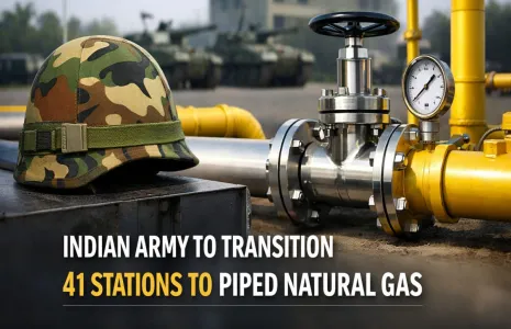 Indian Army To Transition 41 Stations To Piped Natural Gas