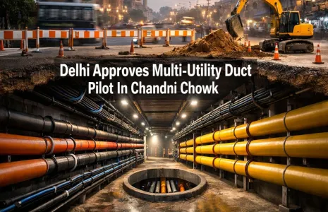 Delhi Approves Multi-Utility Duct Pilot In Chandni Chowk