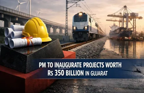 Prime Minister To Inaugurate Projects Worth Rs 350 Billion In Gujarat