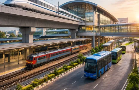 Vadodara Bullet Train Station to Link Rail and City Transport