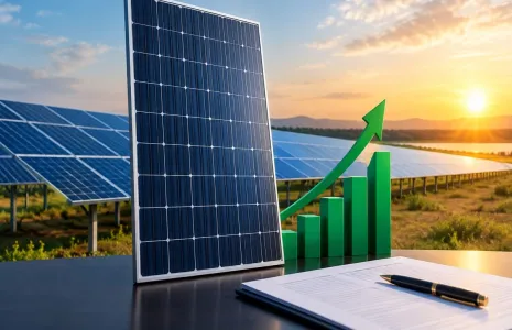 Vikram Solar Shares Gain on 124 MW Andhra Pradesh Module Order