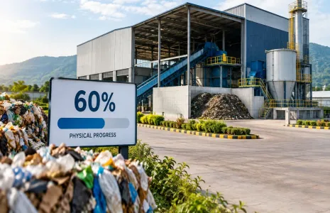 MMRDA Waste Facility in Badlapur Reaches 60 Per Cent Progress