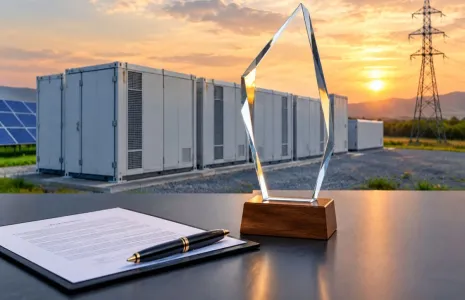 GK Energy Wins Award for 150 MW / 300 MWh Battery Storage Project
