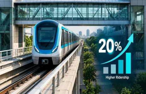 Noida Skywalk Raises Aqua Line Ridership by 20 Per Cent