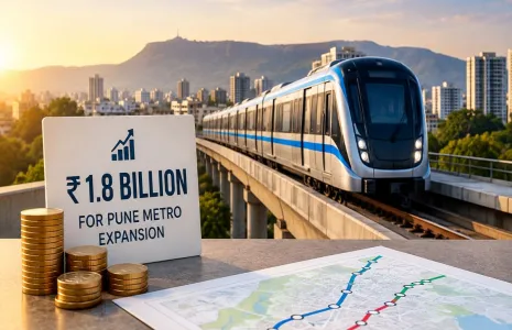 Maharashtra Approves Rs. 1.8 bn for Pune Metro Expansion