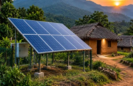 Solar Power Reaches Remote Tribal Hamlet in Megamalai Reserve Forest
