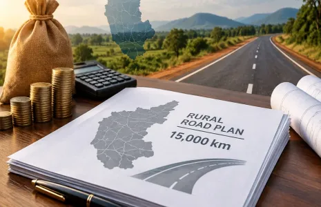 Karnataka Finance Department Flags Rs. 100 bn Rural Road Plan