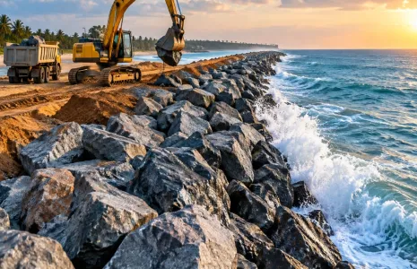 Pozhiyoor Breakwater Project Begins to Tackle Coastal Erosion