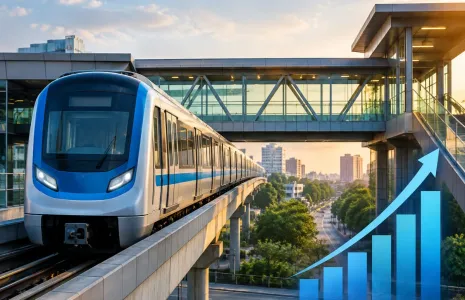 Noida Metro Ridership Rises 20 Per Cent After Sector 51-52 Skywalk
