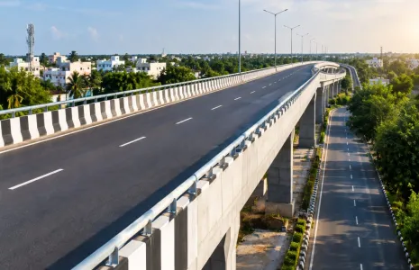 Perungalathur Road over Bridge's Final Arm to Open