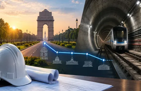 DMRC Floats Tender for Central Vista Metro’s Underground Stretch