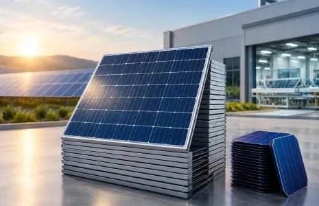 India Adds Five Times More Solar Module than Cell Capacity in H1