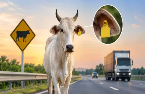 NHAI Plans Measures to Curb Stray Cattle on Highways