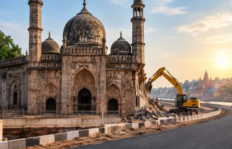 Ujjain’s Shahi Masjid to Remove Portion for Simhastha Road Project