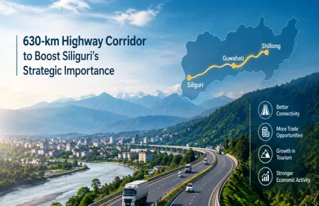 630-km Highway Corridor to Boost Siliguri’s Strategic Importance