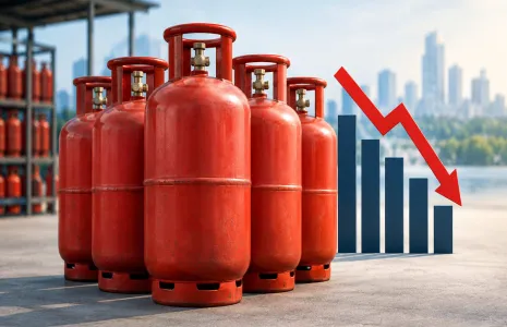 LPG Consumption Falls 9 Per Cent in September