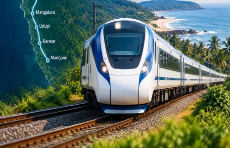 Bengaluru to Goa Vande Bharat Extended via Hassan and Coastal Karnataka