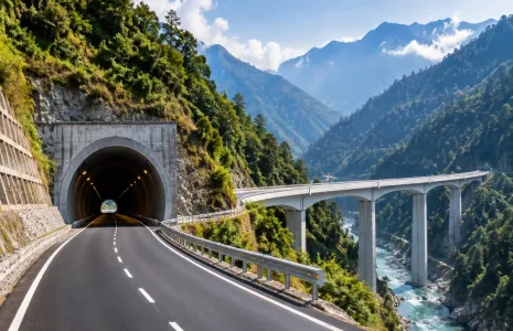 NH 10 Upgrade to Add Tunnels and Viaducts in Rs. 7.07 bn Plan