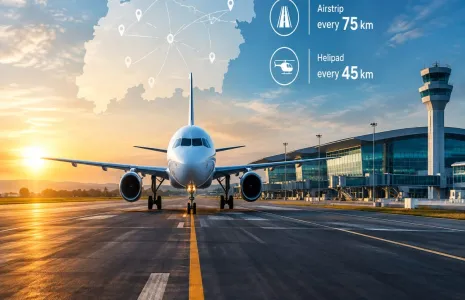Madhya Pradesh Plans Airport Every 150 Km, Airstrip Every 75 Km
