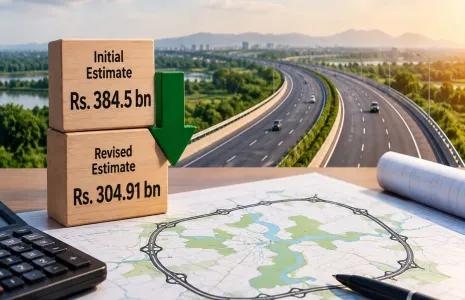 Amaravati ORR Cost Estimate Cut to Rs. 304.91 bn