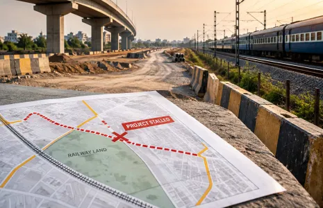 Jaipur RIICO Flyover Link Stalls over Railway Land Dispute