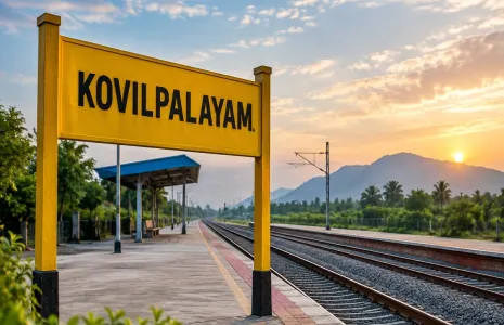 Kovilpalayam Railway Station to Reopen After Three Decades