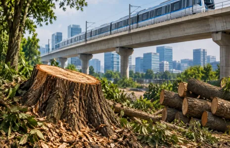 GMRL Seeks Approval to Fell 414 Trees for Phase 2 Metro Work