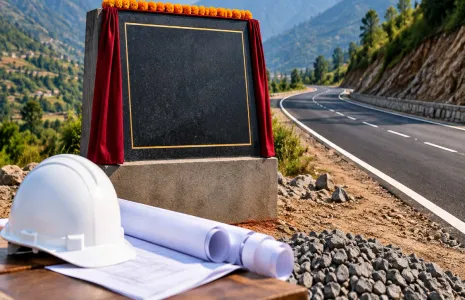 Shakti Parihar Lays Foundation Stone for Rs. 137.7 mn Road Project