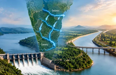 Naidu Urges Modi to Prioritise Godavari–Cauvery River Link