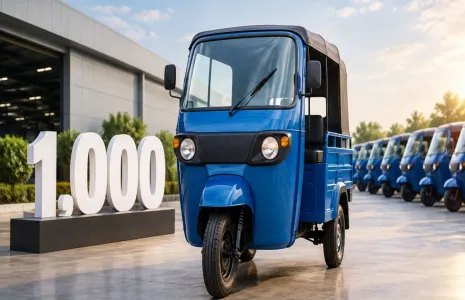 Youdha Reaches 1,000-Unit Mark for ePod Electric Three-Wheeler