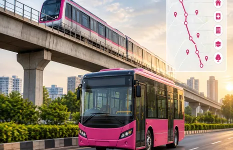 BMTC Plans Five Feeder Routes for Bengaluru’s Pink Line