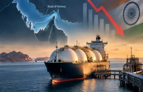 India’s LNG Demand Fell by 1.5 mn t amid West Asia Conflict
