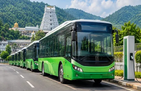 TTD to Add 20 Electric Buses to Tirumala Fleet