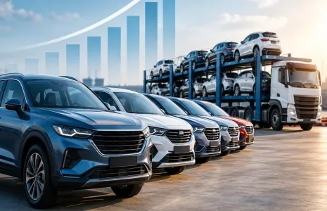 Passenger Vehicle Dispatches Rise 21.8 Per Cent to 454,000